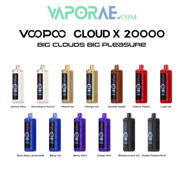 VOOPOO CLOUD X 20000 Puffs Price in UAE