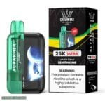 Al Fakher Ultra 25000 Puffs 50MG Disposable Vape Price in Dubai Lemon Lime