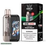 Al Fakher Ultra 25000 Puffs 50MG Disposable Vape Price in Dubai Space Dream