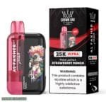 Al Fakher Ultra 25000 Puffs 50MG Disposable Vape Price in Dubai Strawberry Punch