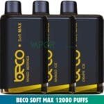 BECO Soft Max 12000 Puffs 20MG Disposable Vape in Dubai