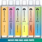 HAYATI Pro Max 4000 Puffs 20MG Disposable Vape in Dubai