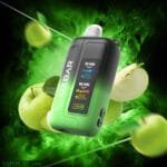 OXBAR Ice-Nic Control 35000 Puffs 50MG Disposable Vape Price in Dubai Green Apple