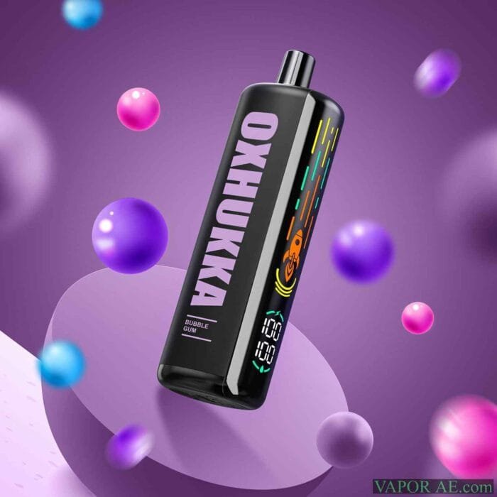 OXBAR Oxhukka 25K Puffs 5MG Disposable Vape Price in Dubai Bubble Gum