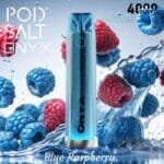 Pod Salt Onyx 4000 Puffs 20MG Disposable Vape Price in Dubai Blue Raspberry