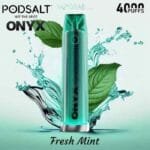 Pod Salt Onyx 4000 Puffs 20MG Disposable Vape Price in Dubai Fresh Mint