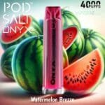 Pod Salt Onyx 4000 Puffs 20MG Disposable Vape Price in Dubai Watermelon Brezze