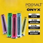 Pod Salt Onyx 4000 Puffs 20MG Disposable Vape Price in UAE