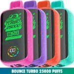 BOUNCE Turbo 25000 Puffs 50MG Disposable Vape in Dubai