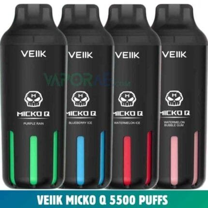 VEIIK MICKO Q 5500 Puffs 30mg Disposable Vape Price in Dubai