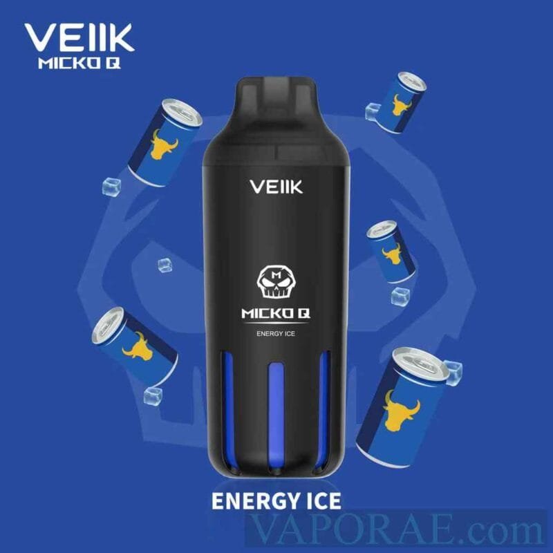 VEIIK MICKO Q 5500 Puffs 30mg Disposable Vape Price in Dubai Energy Ice