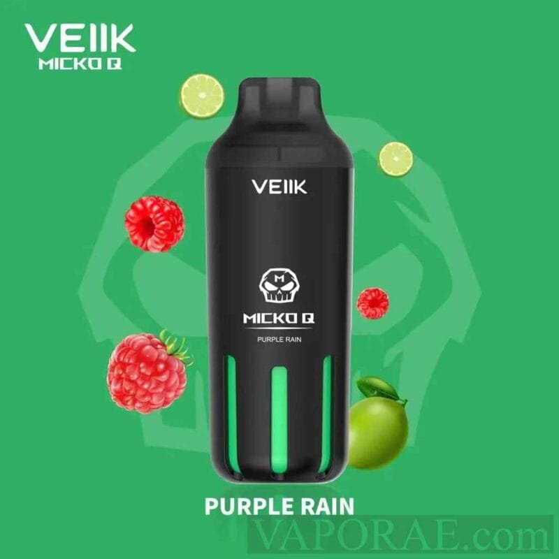 VEIIK MICKO Q 5500 Puffs 30mg Disposable Vape Price in Dubai Purple Rain