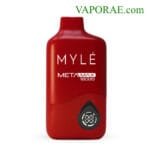 MYLÉ Meta Max 18000 Puffs Disposable Vape Price in Dubai Red Apple