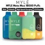 MYLÉ Meta Max 18000 Puffs Disposable Vape in Dubai (2)