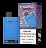 NERD Slim 8000 Puffs BLACKCURRANT ICE