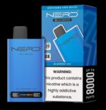 NERD Slim 8000 Puffs BLUEBERRY ICE