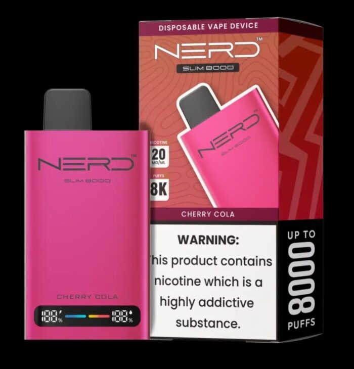 NERD Slim 8000 Puffs CHERRY COLA