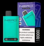 NERD Slim 8000 Puffs GRAPE ICE