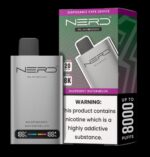 NERD Slim 8000 Puffs RASPBERRY WATERMELON