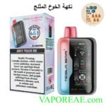TESLA Bar XT 30000 Puffs 20MG Disposable Vape Price in Dubai Juicy Peach Ice