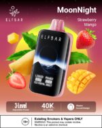 ELF BAR MOON NIGHT 40000 STRAWBERRY MANGO