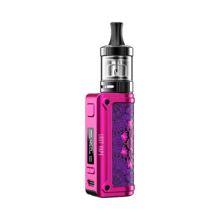 LOST VAPE Thelema Mini Kit 45W Vape Kit 1500mAh Starter Kit Pod System in UAE Pink Survivo