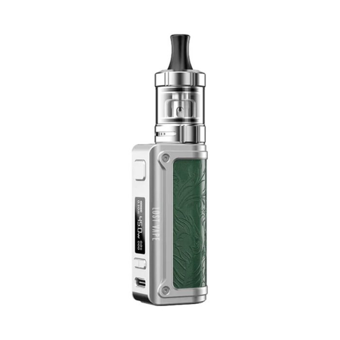 LOST VAPE Thelema Mini Kit 45W Vape Kit 1500mAh Starter Kit Pod System in UAE Selva Silver
