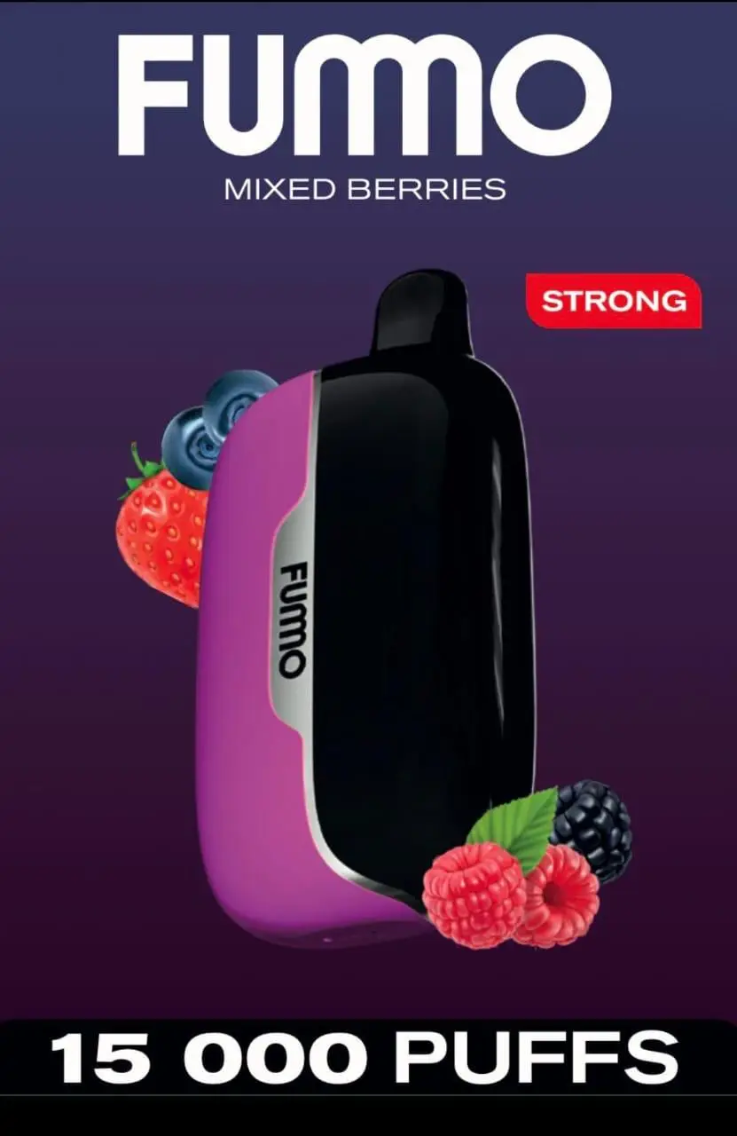 FUMMO POWER 15000 PUFFS MIXED BERRIES
