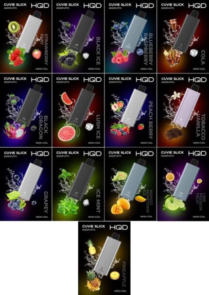 HQD CUVIE SLICK 6000 PUFFS