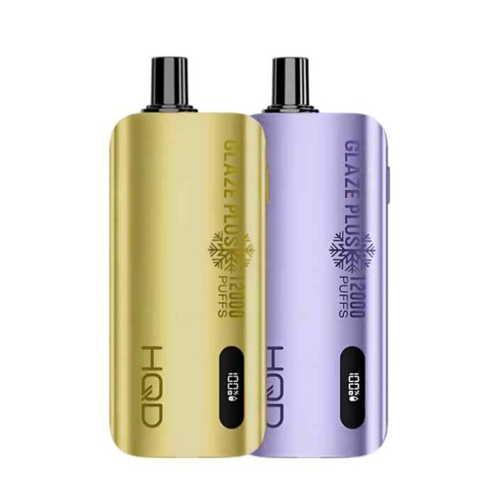 HQD Glaze Plus 12000 Puffs 50MG Nicotine Disposable Vape in UAE