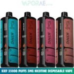KIEF 35000 Puffs 3mg Nicotine Triple Mesh Coil Disposable Vape I