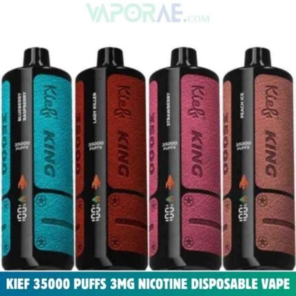 KIEF 35000 Puffs 3mg Nicotine Triple Mesh Coil Disposable Vape I