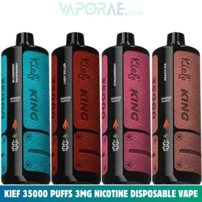 KIEF 35000 Puffs 3mg Nicotine Triple Mesh Coil Disposable Vape I