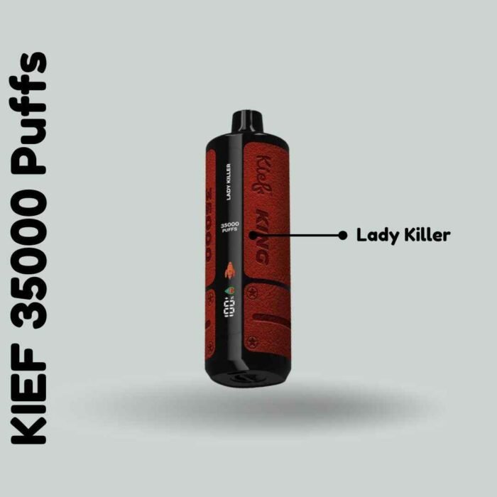 KIEF 35000 Puffs 3mg Nicotine Triple Mesh Coil Disposable Vape In Dubai Lady Killer.jpg