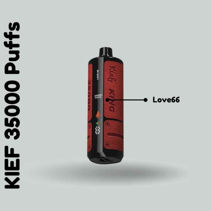 KIEF 35000 Puffs 3mg Nicotine Triple Mesh Coil Disposable Vape In Dubai Love 66.jpg