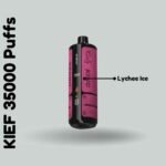 KIEF 35000 Puffs 3mg Nicotine Triple Mesh Coil Disposable Vape In Dubai Lychee Ice