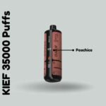 KIEF 35000 Puffs 3mg Nicotine Triple Mesh Coil Disposable Vape In Dubai Peach Ice