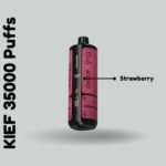 KIEF 35000 Puffs 3mg Nicotine Triple Mesh Coil Disposable Vape In Dubai Strawberry