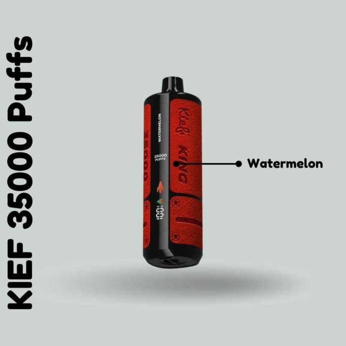 KIEF 35000 Puffs 3mg Nicotine Triple Mesh Coil Disposable Vape In Dubai Watermelon
