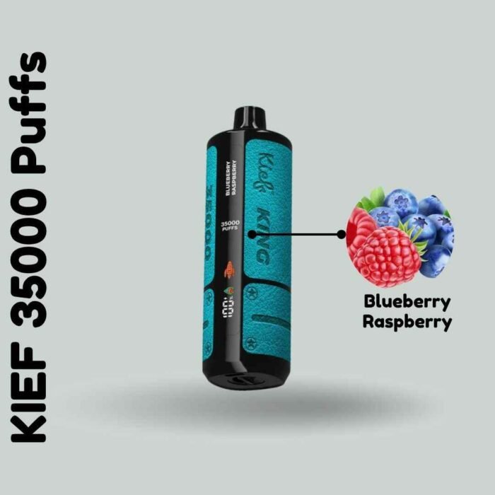KIEF 35000 Puffs 3mg Nicotine Triple Mesh Coil Disposable Vape In Dubai blueberryraspberry