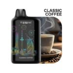 TESIYI 40000 Puffs 50mg Nicotine Dual Mode Disposable Classic Coffee