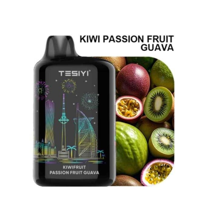 TESIYI 40000 Puffs 50mg Nicotine Dual Mode Disposable Kiwi Passion Fruit Guava