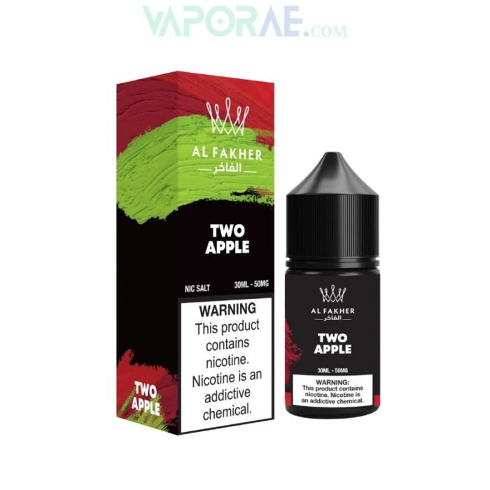 Buy AL Fakher Nicotine Salt E-Liquid 30ML-Two-Apple