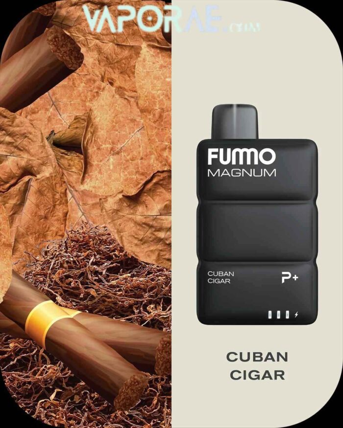 FUMMO Magnum 8000 Puffs 20MG Disposable Vape in Dubai-CUBAN-CIGAR