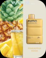 FUMMO Magnum 8000 Puffs 20MG Disposable Vape in Dubai-PINEAPPLE-SODA