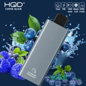 HQD CUVIE Slick 6000 Puffs 20MG Disposable Vape-Blueberry-Raspberry