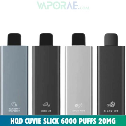 HQD CUVIE Slick 6000 Puffs 20MG Disposable Vape in Dubai