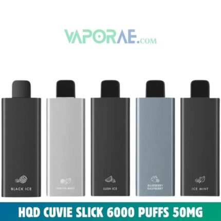 HQD CUVIE Slick 6000 Puffs 50MG Disposable Vape in Dubai