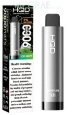 HQD Cuvie Plus 2.0 9000 Puffs Vape with LCD-ice-mint