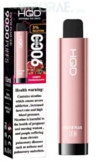 HQD Cuvie Plus 2.0 9000 Puffs Vape with LCD-pomegranate